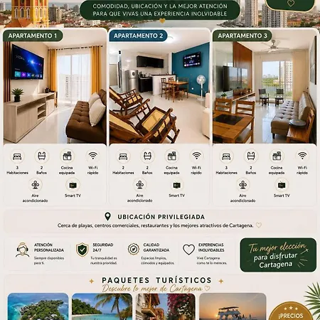 Casa Torices Park45 By Blue Diamond Сasa de vacaciones Cartagena